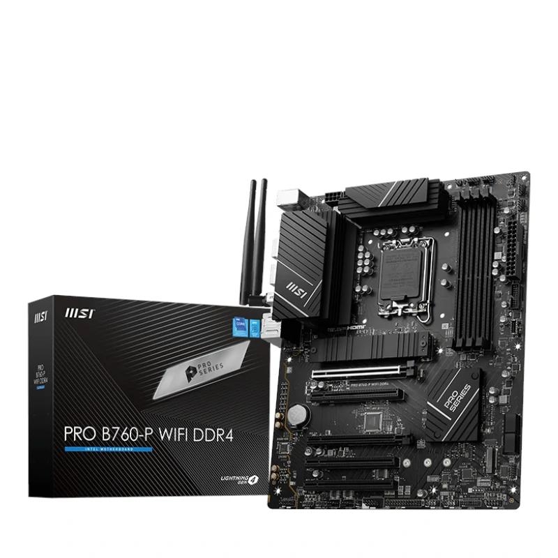MSI PRO B760-P WIFI DDR4 motherboard LGA 1700 ATX