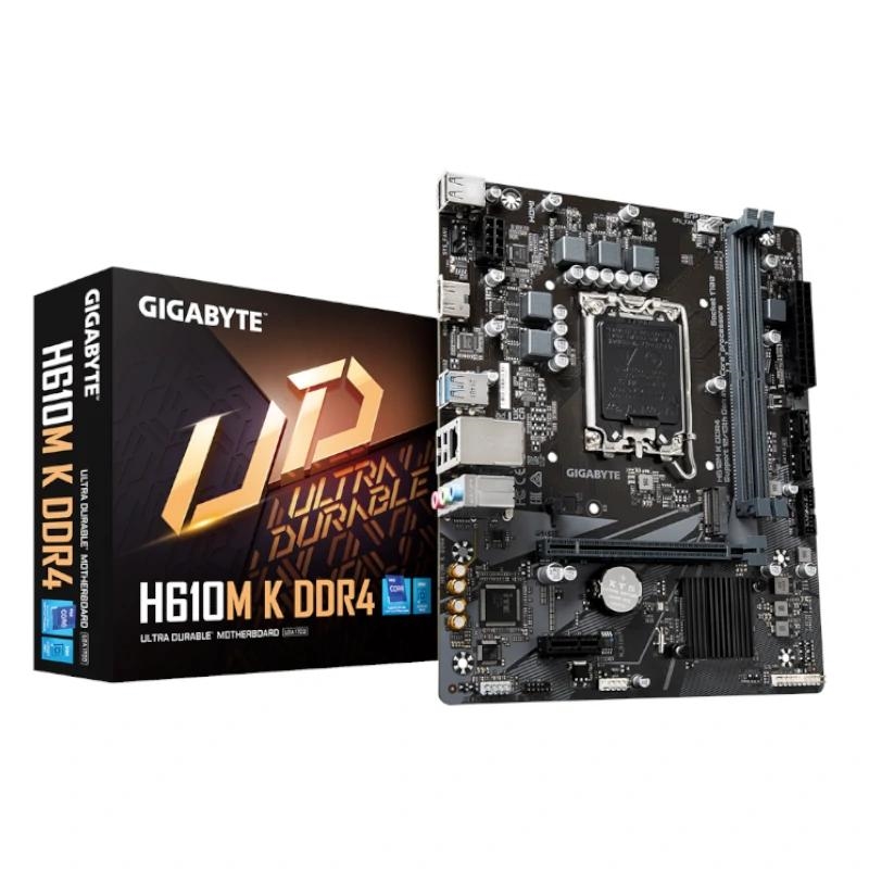 GIGABYTE H610M K DDR4 motherboard Intel H610 Express LGA 1700 micro ATX