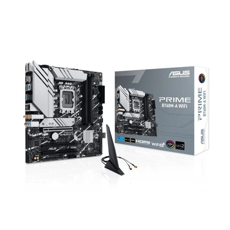 ASUS PRIME B760M-A WIFI Intel B760 LGA 1700 micro ATX
