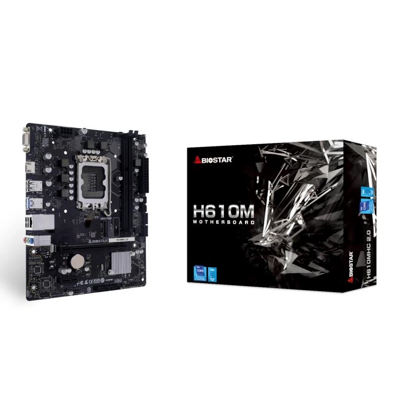 Biostar | Motherboard | Motherboard H610MHC 2.0 | 2 Portas