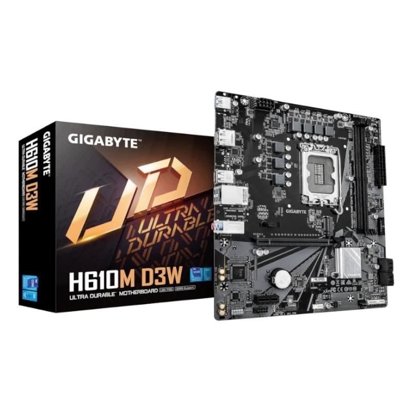 GIGABYTE H610M D3W motherboard Intel H610 LGA 1700 micro ATX