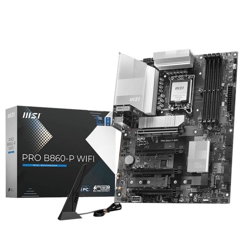 MSI PRO B860-P WIFI motherboard Intel B860 LGA 1851 (Socket V1) ATX