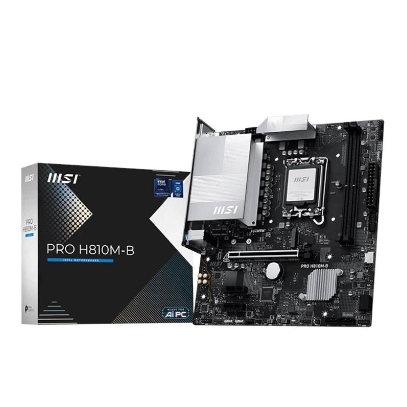 MSI PRO H810M-B motherboard Intel H810 LGA 1851 (Socket V1) micro ATX
