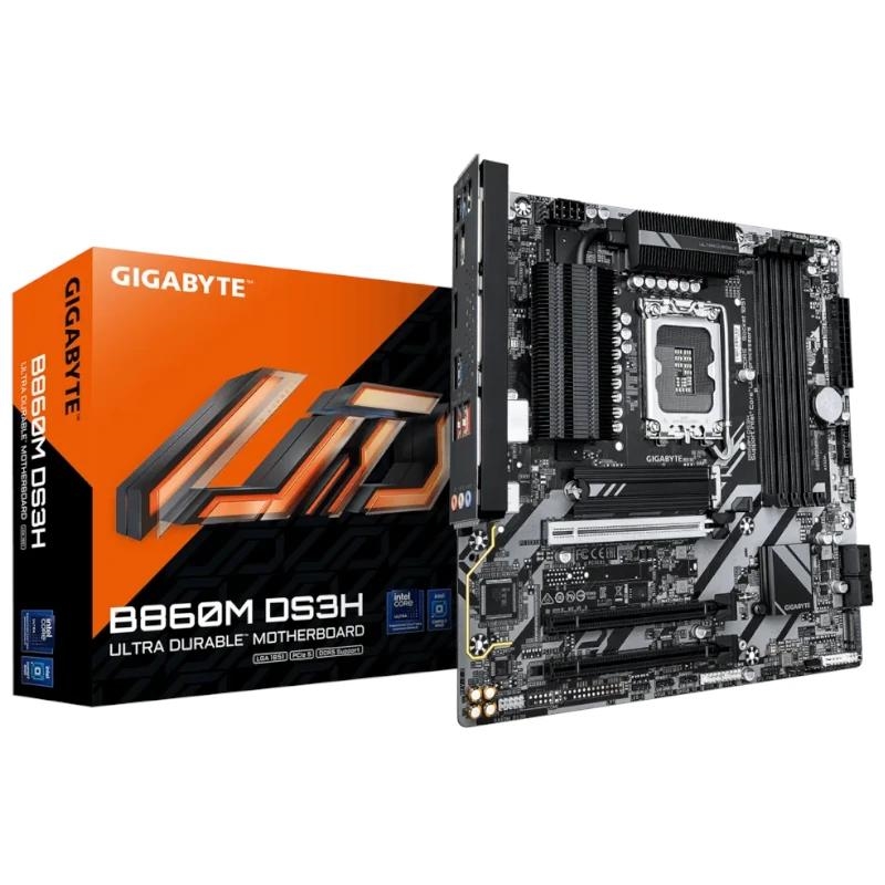 GIGABYTE B860M DS3H motherboard Intel B860 LGA 1851 (Socket V1) micro ATX