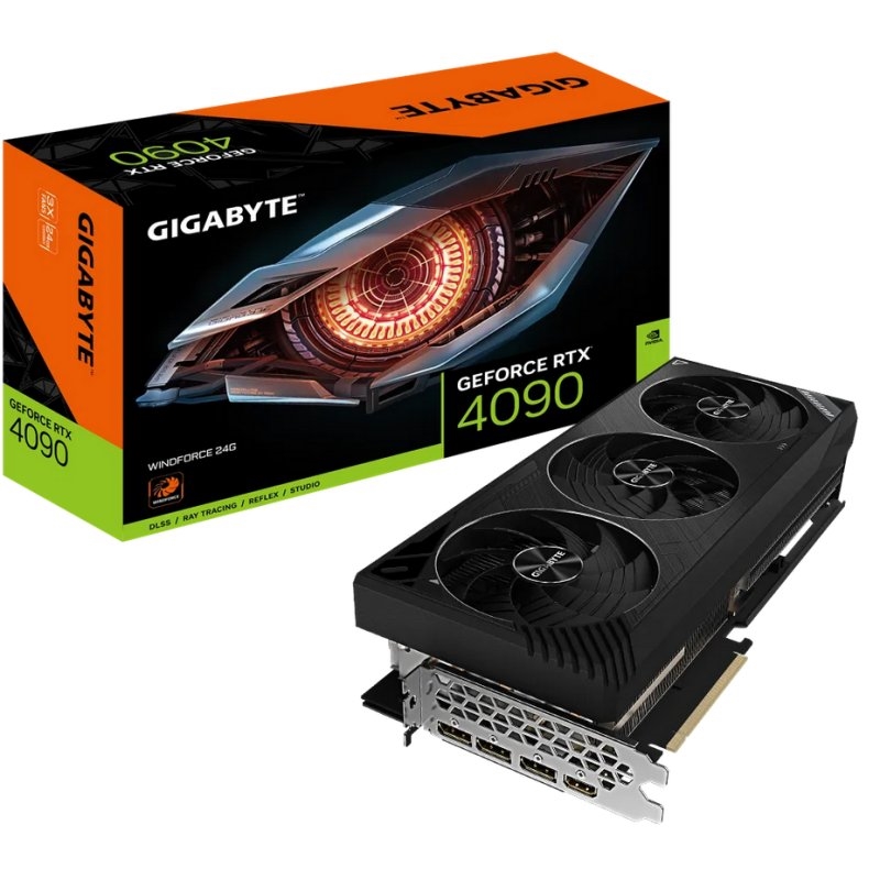 GIGABYTE GeForce RTX 4090 WINDFORCE 24G NVIDIA 24 GB GDDR6X