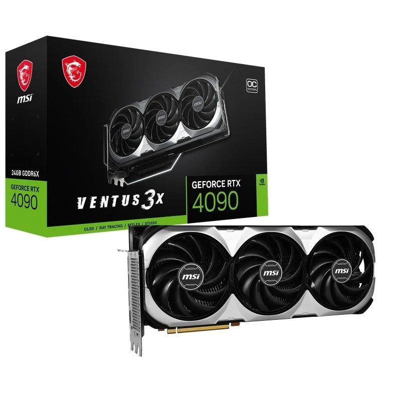 MSI VENTUS GeForce RTX 4090 3X 24G OC NVIDIA 24 GB GDDR6X