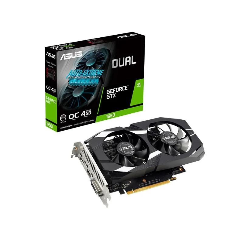 ASUS Dual -GTX1650-O4GD6-P-V2 NVIDIA GeForce GTX 1650 4 GB GDDR6
