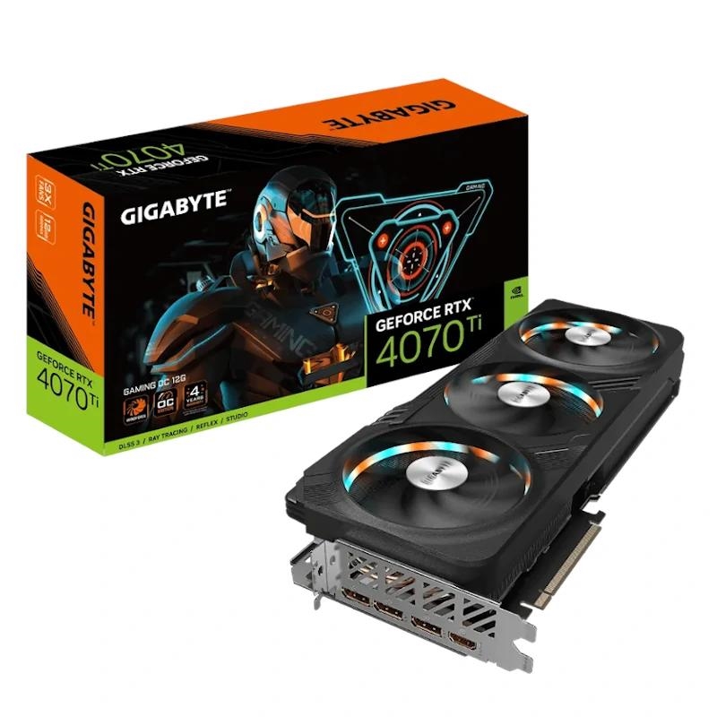 GIGABYTE GAMING GeForce RTX­­ 4070 Ti OC 12G NVIDIA GeForce RTX 4070 Ti 12 GB GDDR6X