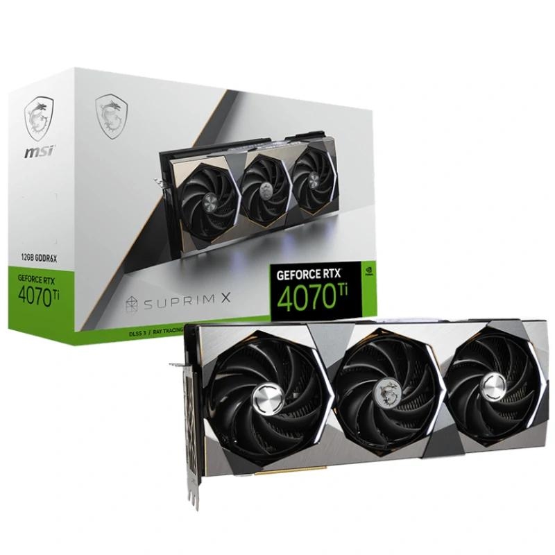 MSI SUPRIM RTX4070 Ti X NVIDIA GeForce RTX 4070 Ti 12 GB GDDR6X