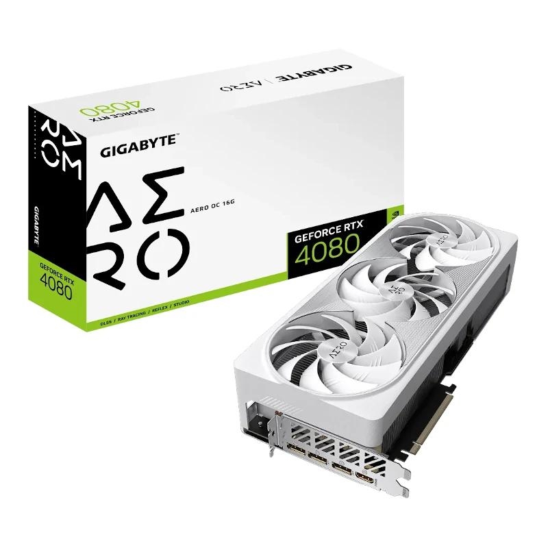 GIGABYTE AERO GeForce RTX 4080 16GB OC NVIDIA GDDR6X