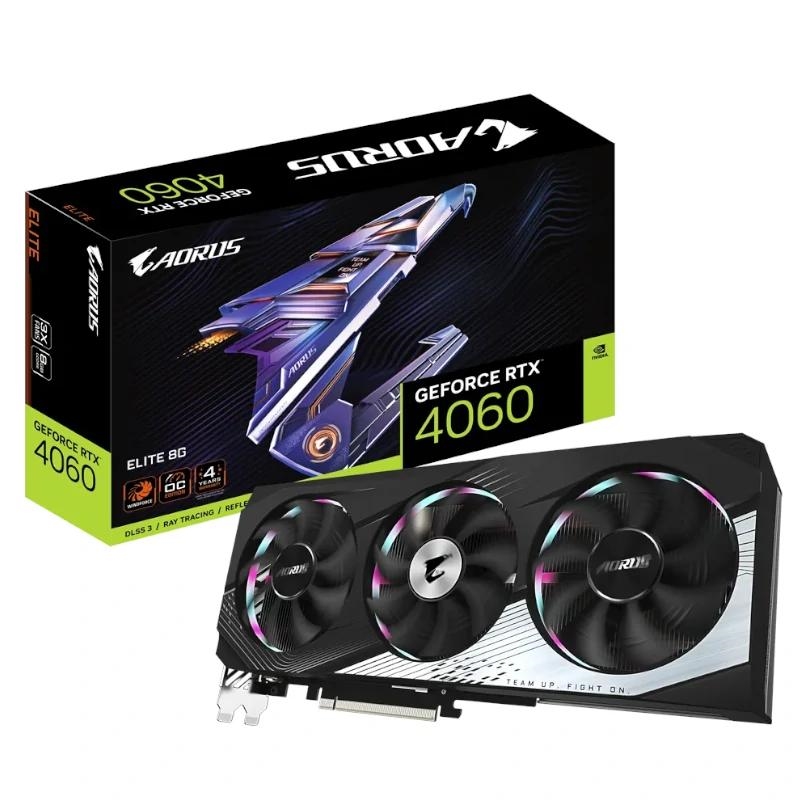 GIGABYTE AORUS GeForce RTX 4060 ELITE 8G NVIDIA 8 GB GDDR6