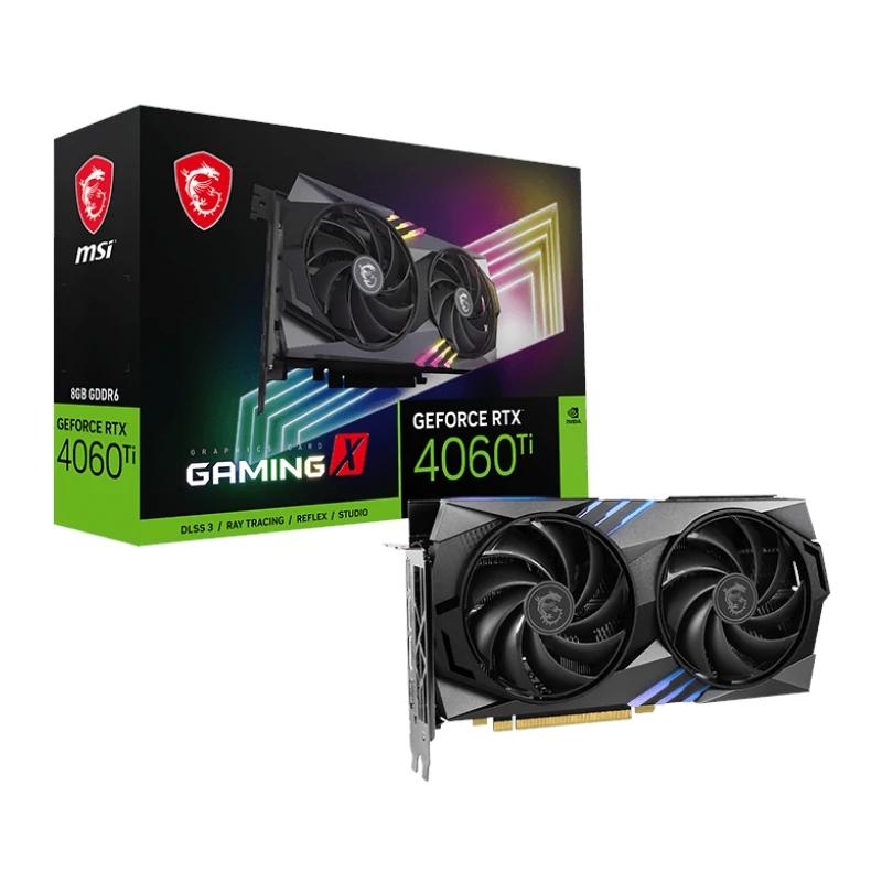 MSI GAMING GeForce RTX 4060 Ti X 8G NVIDIA 8 GB GDDR6