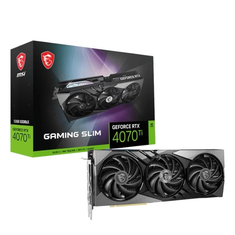MSI GAMING GEFORCE RTX 4070 TI X SLIM 12G placa de vídeo NVIDIA 12 GB GDDR6X