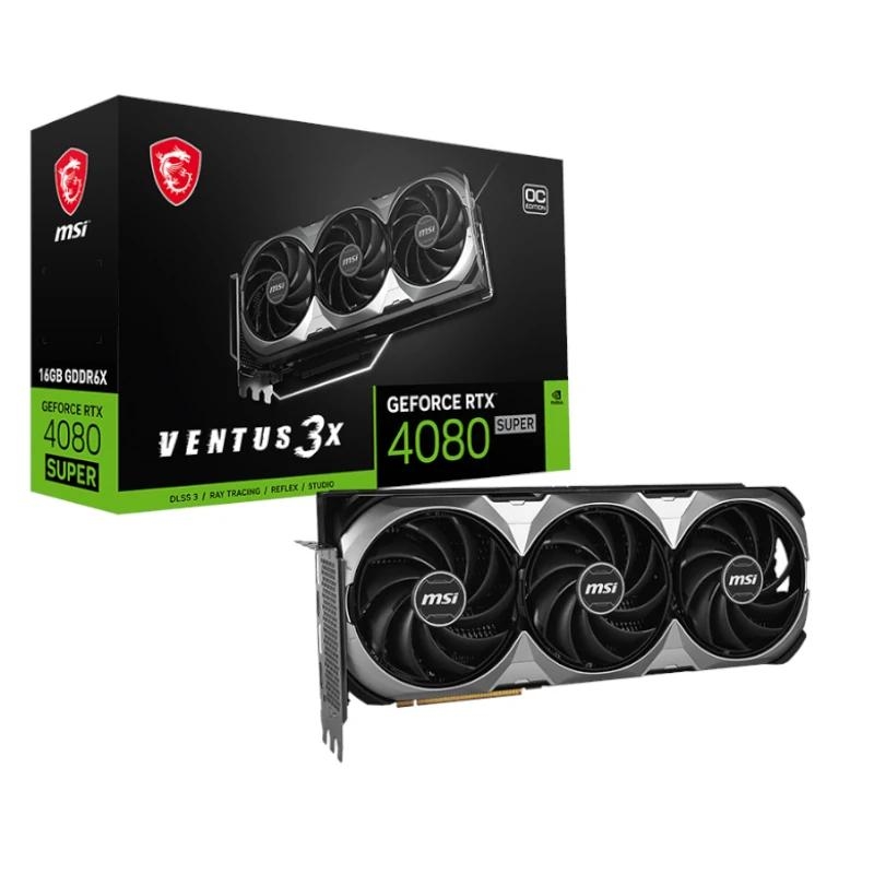 MSI VENTUS GeForce RTX 4080 SUPER 16G 3X OC NVIDIA 16 GB GDDR6X