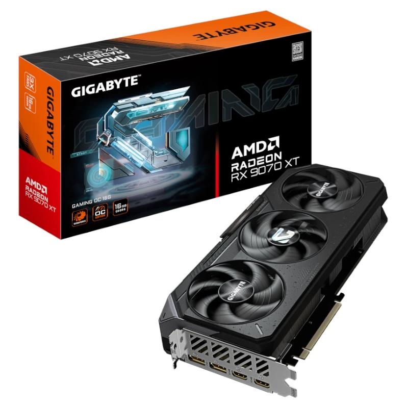 GIGABYTE Radeon RX 9070 XT GAMING OC 16G AMD 16 GB GDDR6