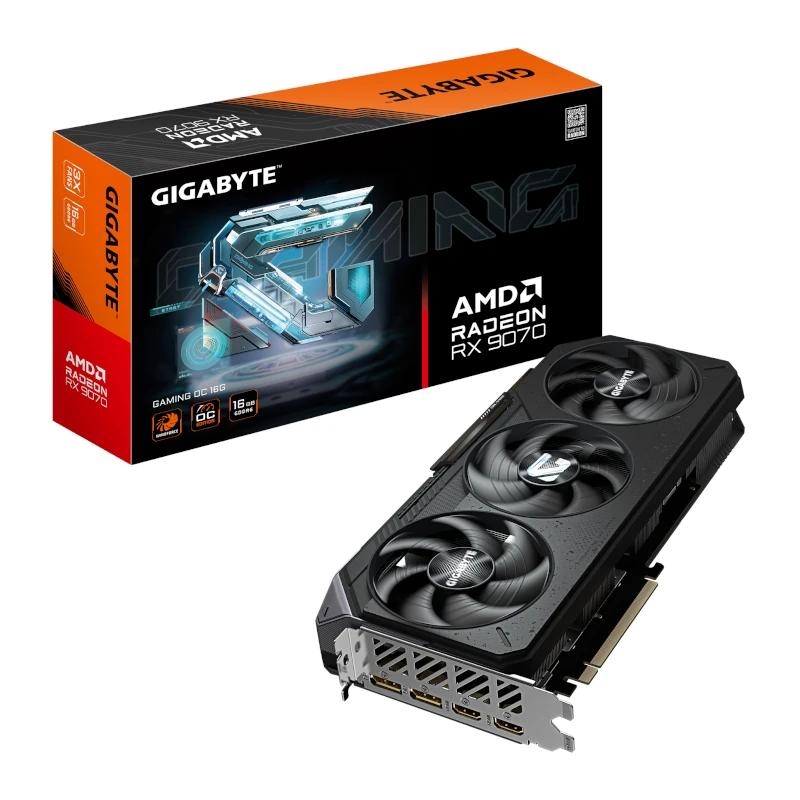 GIGABYTE Radeon RX 9070 GAMING OC 16G AMD 16 GB GDDR6
