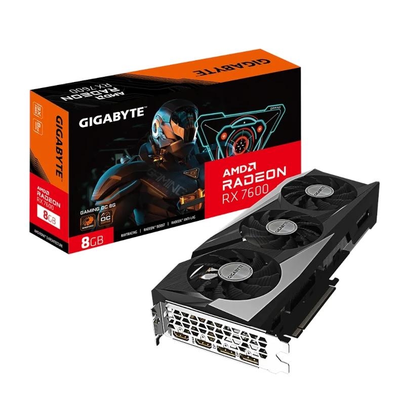 GIGABYTE GAMING Radeon RX 7600 OC 8G AMD 8 GB GDDR6
