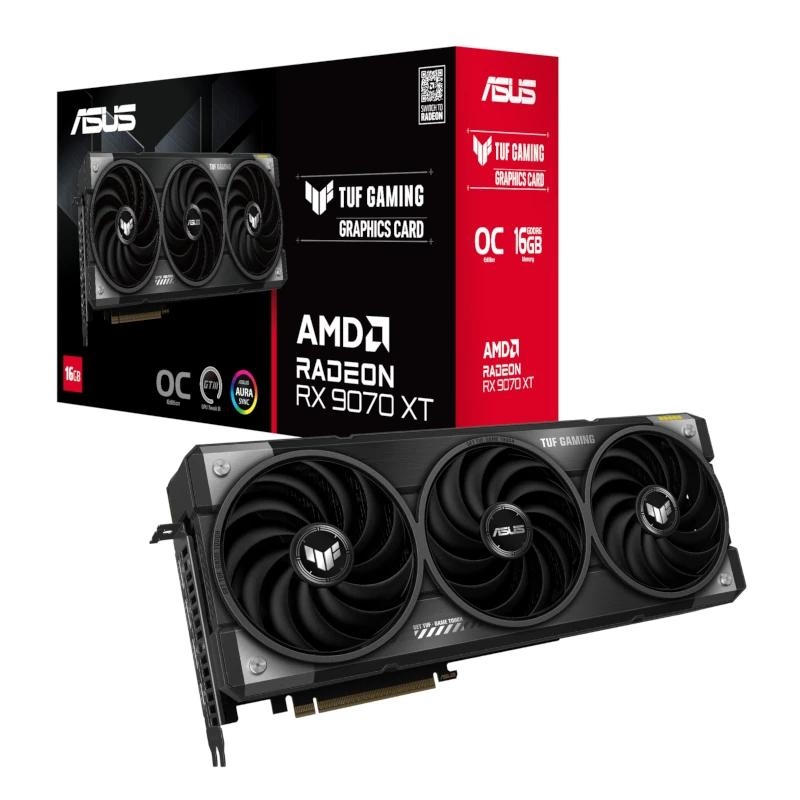 ASUS TUF Gaming TUF-RX9070XT-O16G-GAMING AMD Radeon RX 9070 XT 16 GB GDDR6