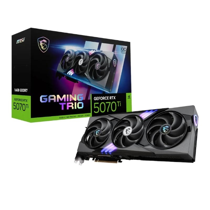 MSI GeForce RTX 5070 Ti 16G GAMING TRIO OC PLUS NVIDIA 16 GB GDDR7