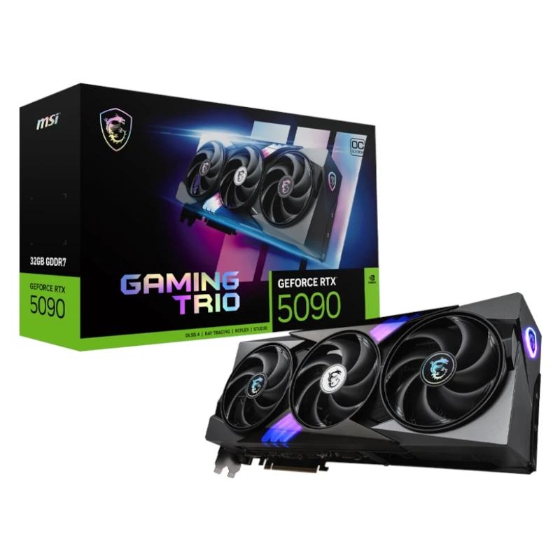 MSI GAMING GeForce RTX5090 TRIO OC 32GB NVIDIA GeForce RTX 5090 GDDR7