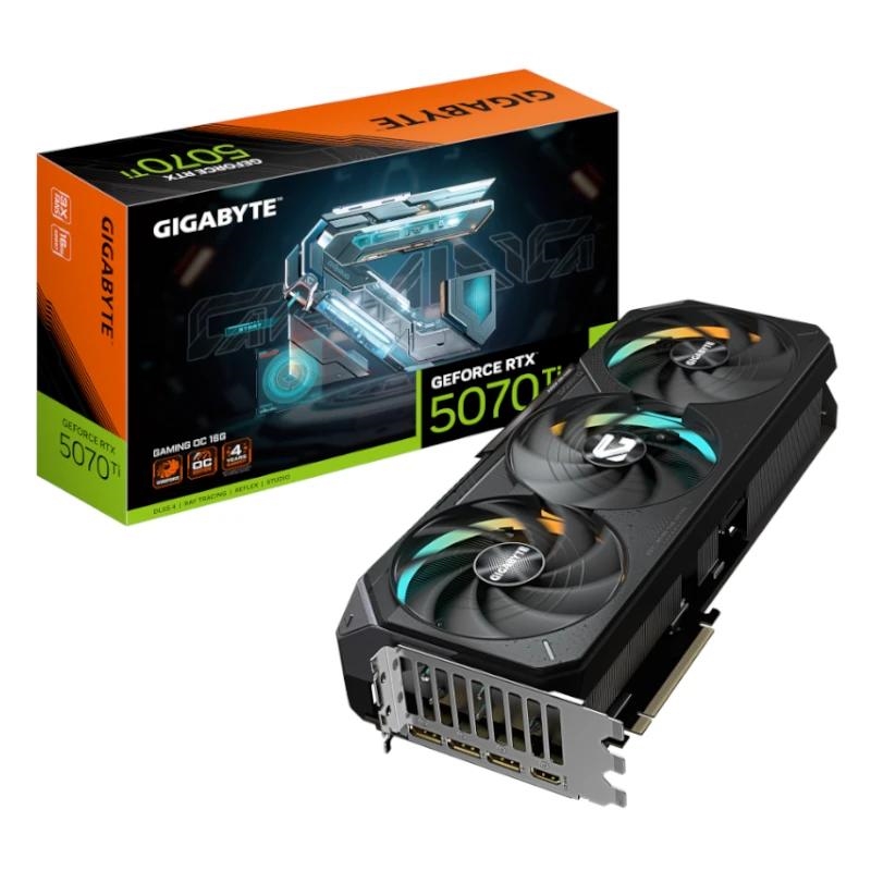 GIGABYTE GeForce RTX 5070 Ti GAMING OC 16G NVIDIA 16 GB GDDR7