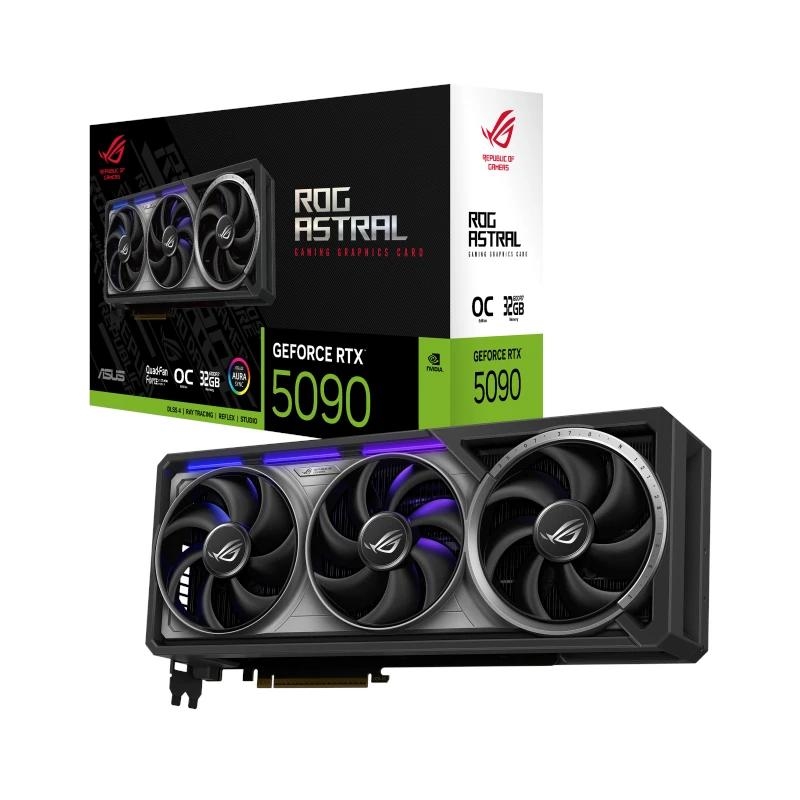 ASUS ROG Astral - -RTX5090-O32G-GAMING NVIDIA GeForce RTX 5090 32 GB GDDR7