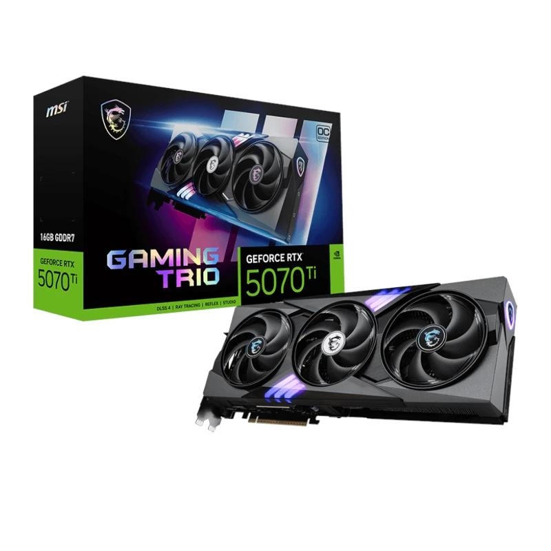MSI GAMING GeForce RTX 5070 Ti 16G TRIO OC NVIDIA 16 GB GDDR7