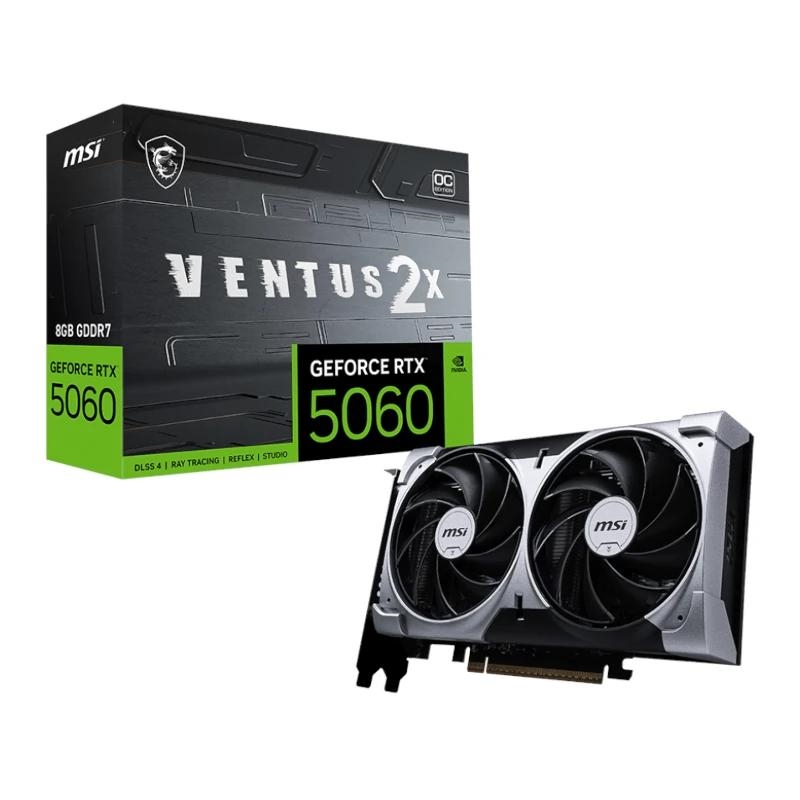 MSI GeForce RTX 5060 8G VENTUS 2X OC NVIDIA 8 GB GDDR7