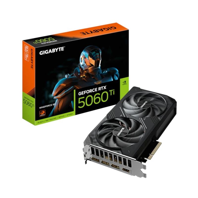 GIGABYTE GeForce RTX 5060 Ti WINDFORCE 8G NVIDIA 8 GB GDDR7