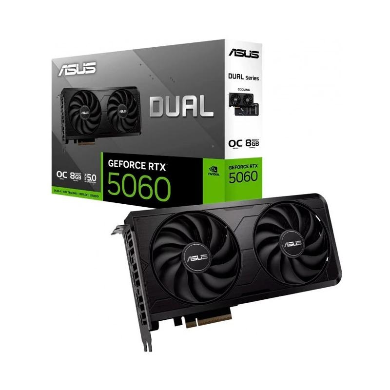 ASUS | PC | VGA NVIDIA DUAL | RTX 5060 | 550W | 8GB | 8GB