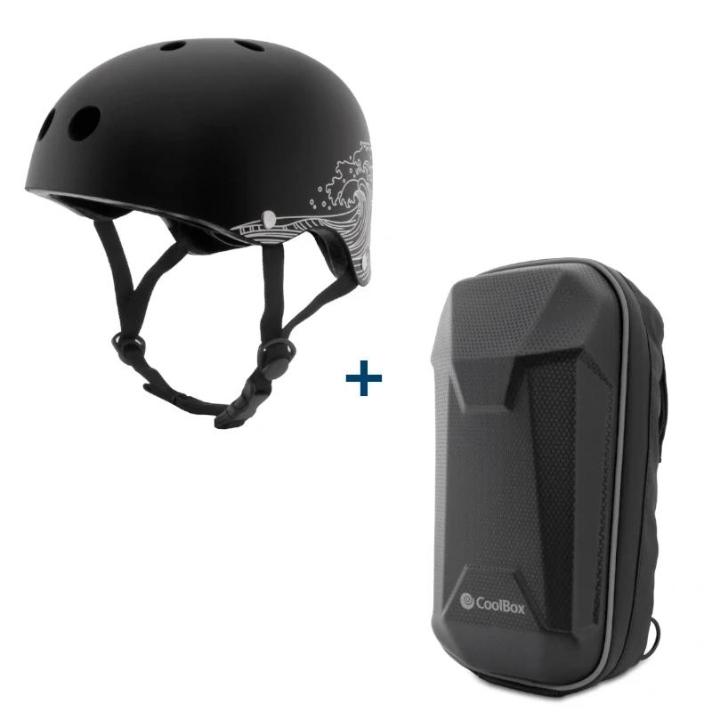 Coolbox | Capacete L + bolsa patins