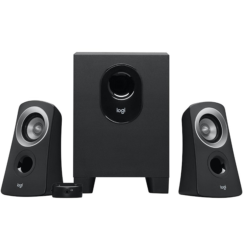 Logitech 980-000413 conjunto de colunas 25 W PC Preto 2.1 canais 5 W