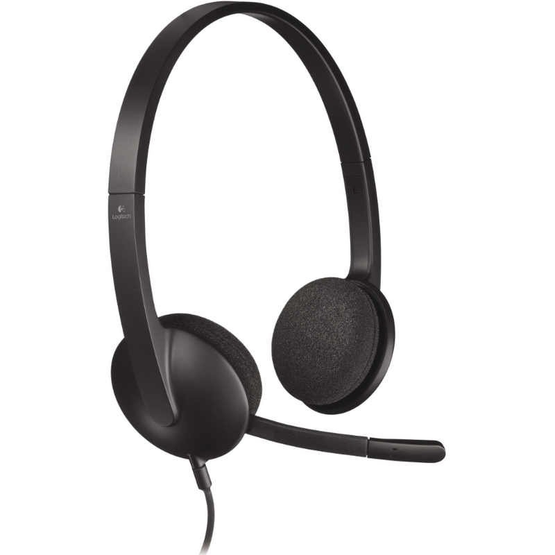 Logitech 981-000475 auscultador Auscultadores Com fios Fita de cabeça Escritório/Call center USB Type-A Preto