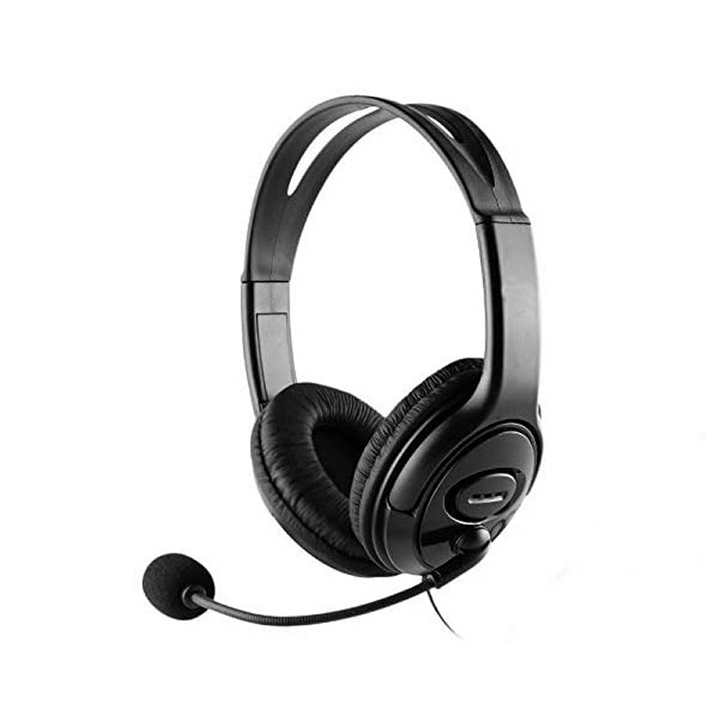 CoolBox Coolchat U1 Auscultadores Com fios Fita de cabeça Chamadas/Música Preto