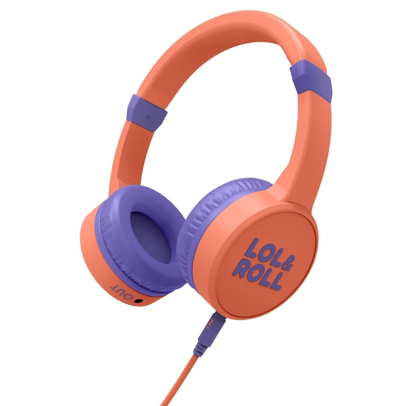 Energy Sistem | Auriculares Lol&Roll Pop Kids Laranja