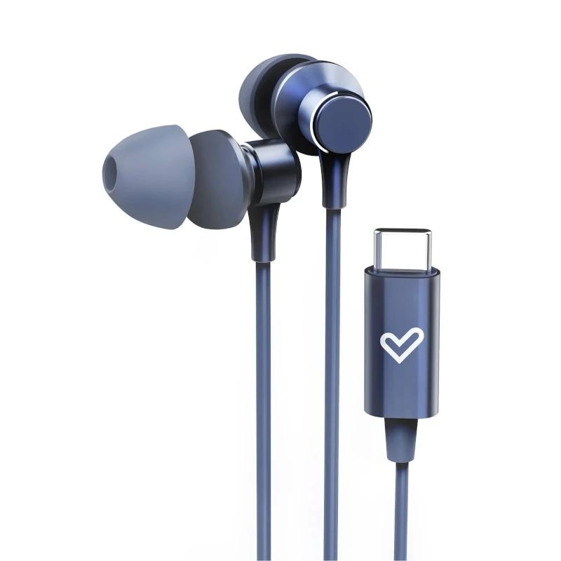 Energy Sistem | Auriculares Metallized Tipo C | Azul