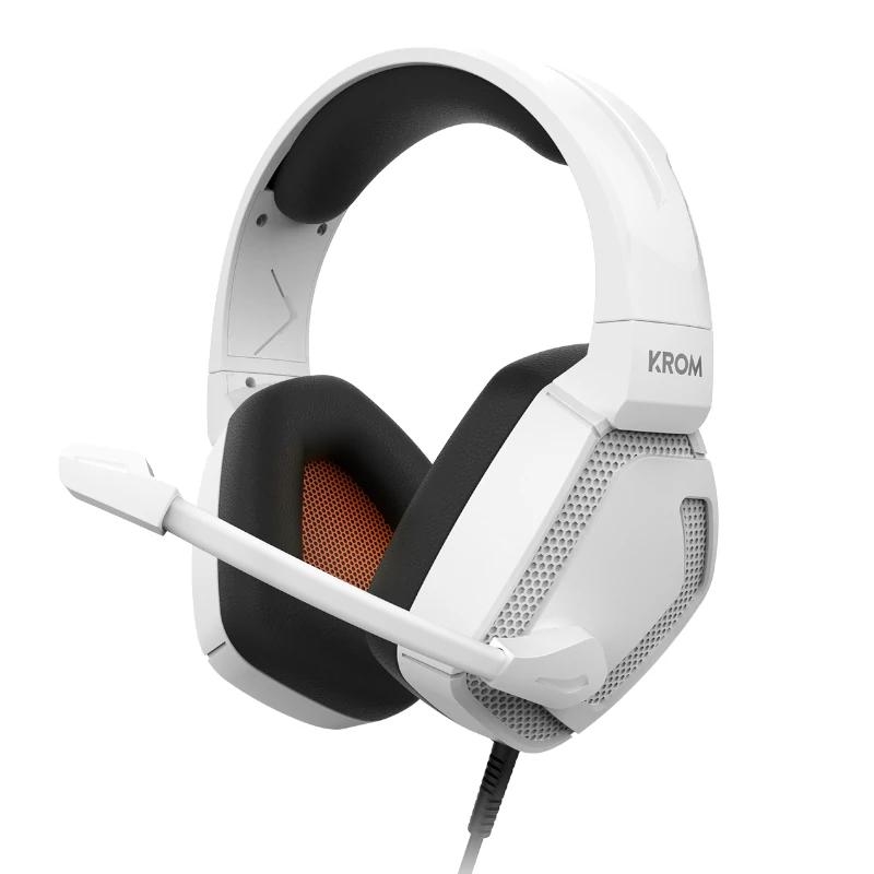 Krom | KOPA PRO AURICULAR GAMING STEREO | Branco