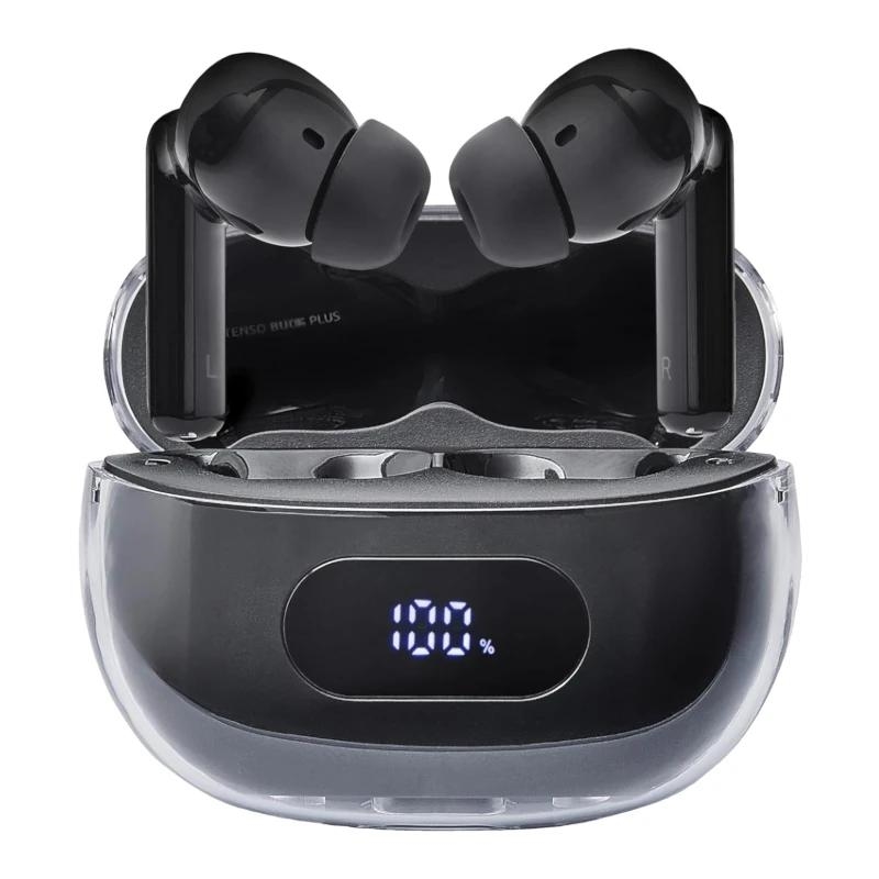 Intenso | Buds Plus Auriculares TWS ANC+ENC | Preto