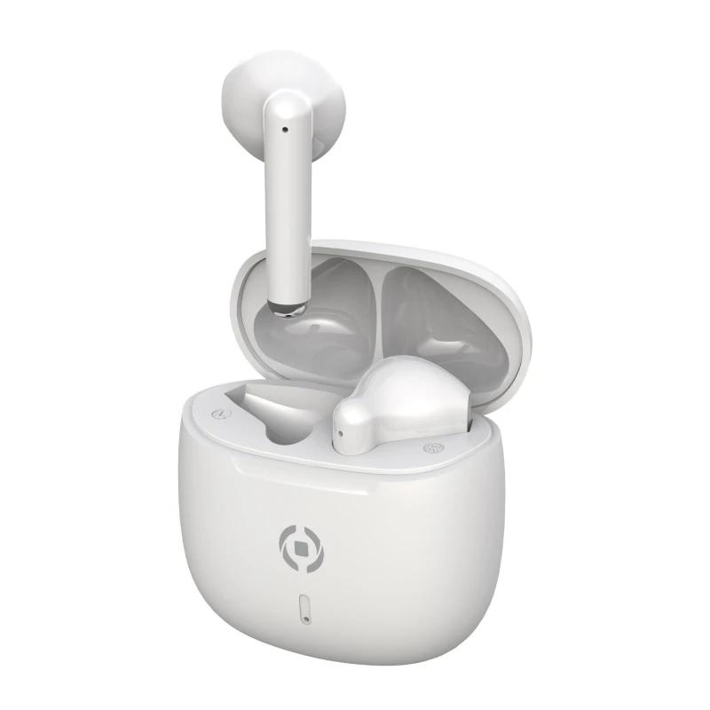 Celly BUZ2 Auscultadores True Wireless Stereo (TWS) Intra-auditivo Chamadas/Música USB Type-C Bluetooth Branco