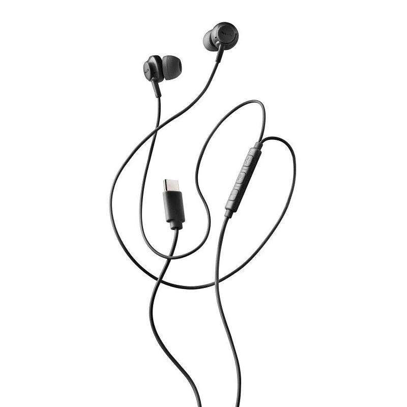 NGS CROSS STEP Auscultadores Com fios Intra-auditivo Chamadas/Música USB Type-C Preto