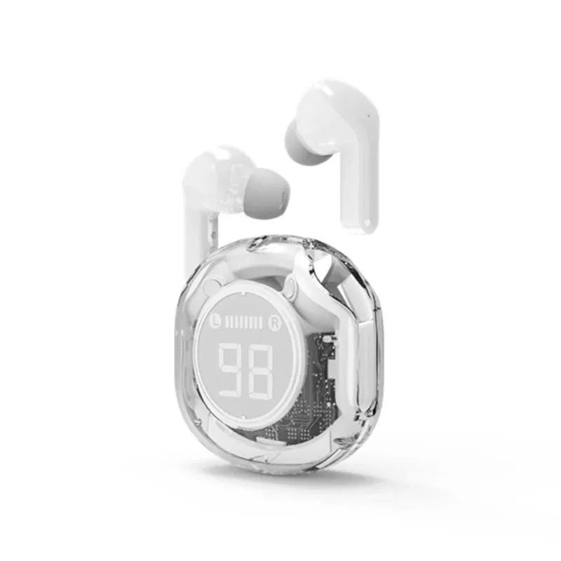Gembird Auricular Bluetooth Ind. Batería LCD Blanc