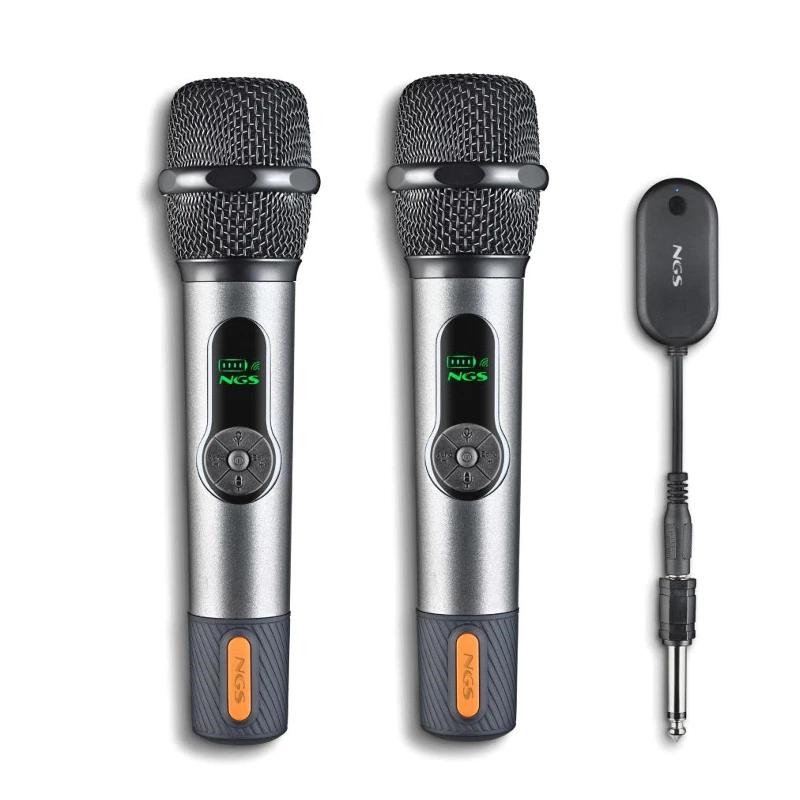 NGS SINGER STAR DUO Preto Microfone de palco