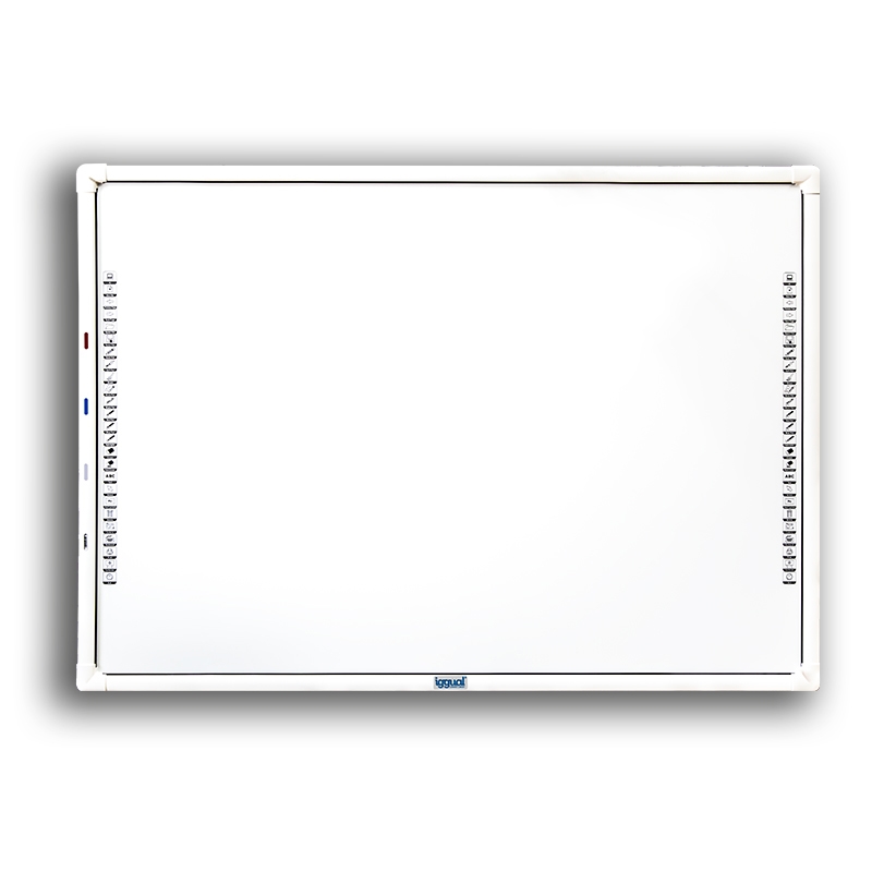 iggual IGG314371 Quadro Interativo 2,18 m (86") Ecrã táctil Cinzento, Branco USB