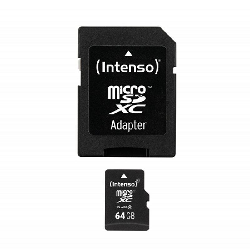 Intenso | 3413490 Micro SD classe 10 | 64GB