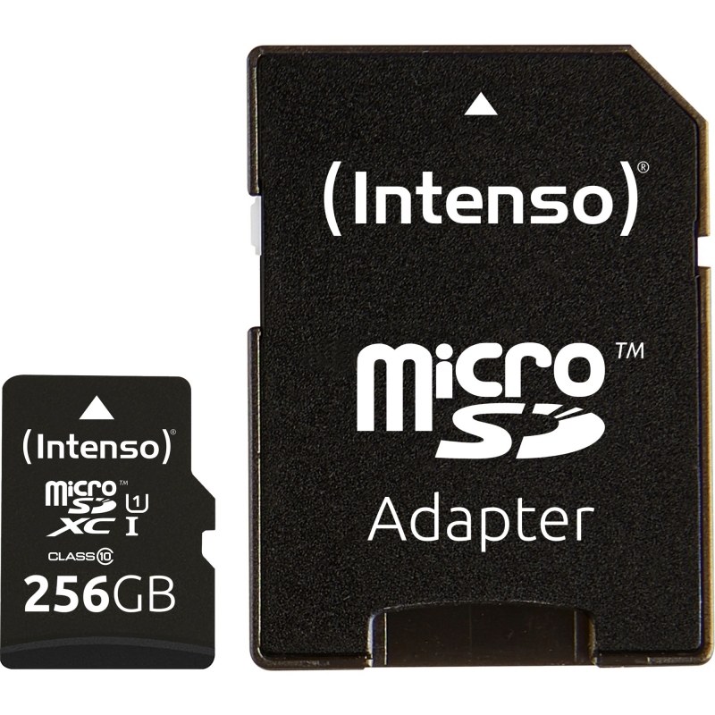 Intenso | 3423492 Micro SD UHS-I Premium 256G | 256GB