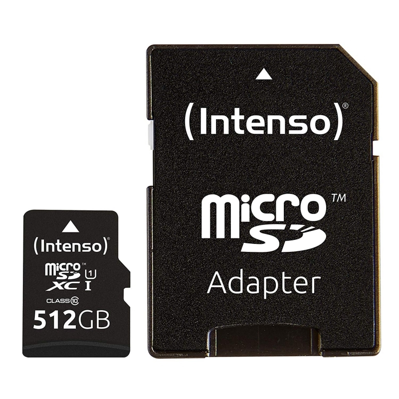 Intenso | 3423493 Micro SD UHS-I Premium 512G | 512GB