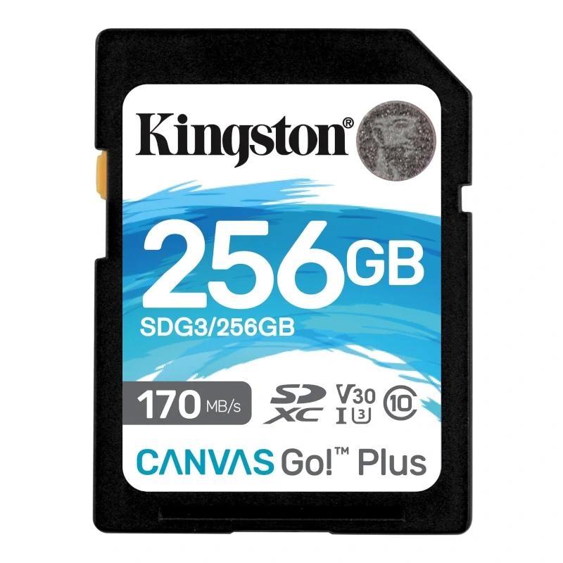 Kingston Technology Canvas Go! Plus 256 GB SD UHS-I Classe 10