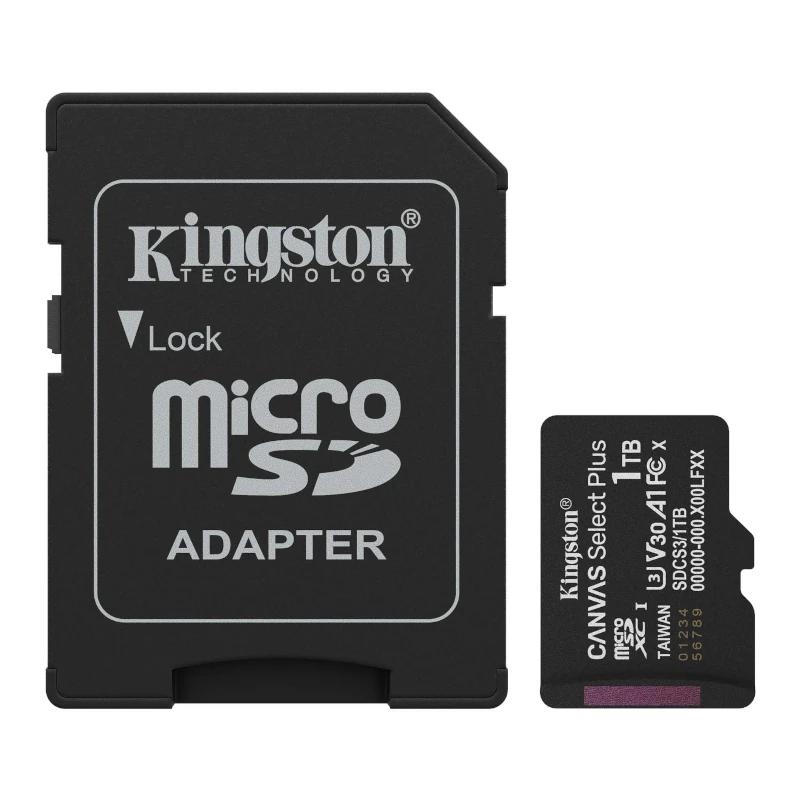 Kingston Technology Canvas Select Plus Gen3 1 TB MicroSDXC UHS-I Classe 10