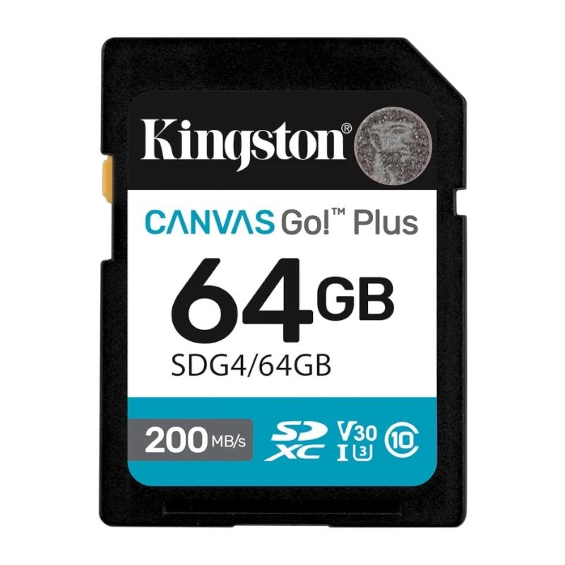 Kingston Technology Canvas Go! Plus 64 GB SDXC UHS-I Classe 10