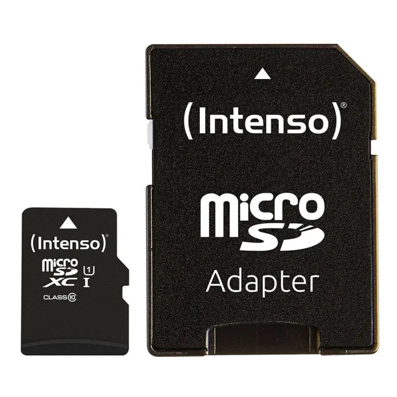 Intenso Micro SD UHS-I Premium 64Gb c/adap Pack 3